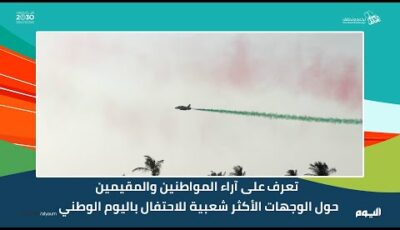 شاهد| مواطنون ومقيمون يرشحون أفضل وجهات الاحتفال باليوم الوطني 93
