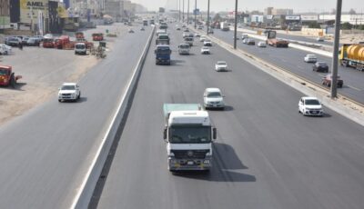 انسياب الحركة المرورية على طرق الدمام الرئيسية