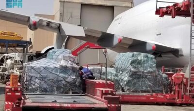 مغادرة الطائرة الإغاثية السعودية الثانية إلى ليبيا لمساعدة المتضررين