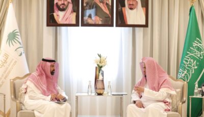 أكدا تعزيز التعاون.. النائب العام يستقبل رئيس مجلس هيئة السوق المالية