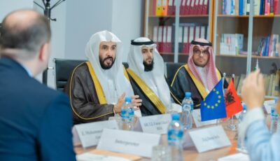 وزير العدل يبحث سبل تعزيز العلاقات مع نظيره الألباني