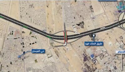 صيانة جسر تقاطع طريق الملك فهد مع حي الفرسان.. ما الطرق البديلة؟