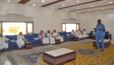 النعيرية.. 180 مستفيدا من ورشة “الأعلاف المركبة”