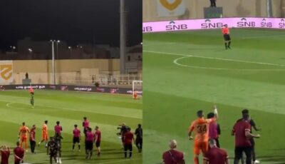ردة فعل غروهي على تصديات عبدالله المعيوف .. فيديو