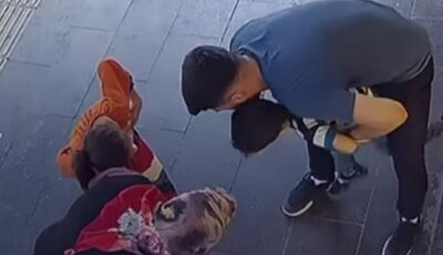 شجاعة شاب تنقذ حياة طفلًا من الاختناق بقطعة حلوى ..فيديو