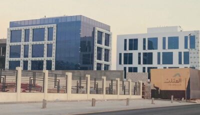 استكمال أعمال مشروع العمارية بزنس جاردن بالدمام ..صور