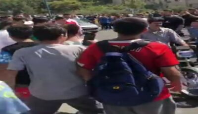الجماهير الإيرانية تحتشد أمام فندق النصر من أجل رونالدو .. فيديو