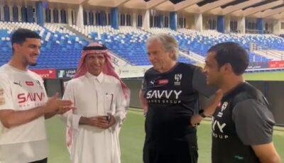 عبدالله العثمان لاعب الهلال السابق يوجه رسالة لـ جيسوس..فيديو
