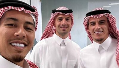 فيرمينو وديميرال وإيبانيز بالزي الوطني .. صورة