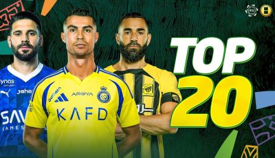 توب 20 روشن: رونالدو يخطف القمة.. وبنزيما يتراجع وميتروفيتش يعاين الأضرار