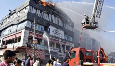 اندلاعُ حريق بفندق في الهند يودي بحياة 15 شخصًا