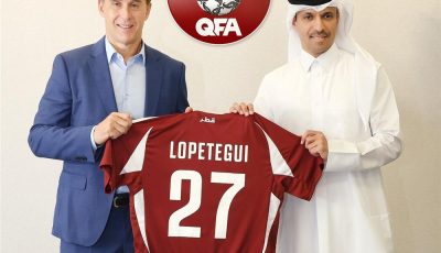 تعيين الإسباني لوبيتيجي مديرًا فنيًّا للمنتخب القطري الأول لكرة القدم