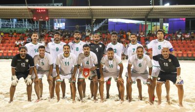 مُنتخبنا لكرة القدم الشاطئية يلتقي إيطاليا في بطولة كأس العالم .. غدًا